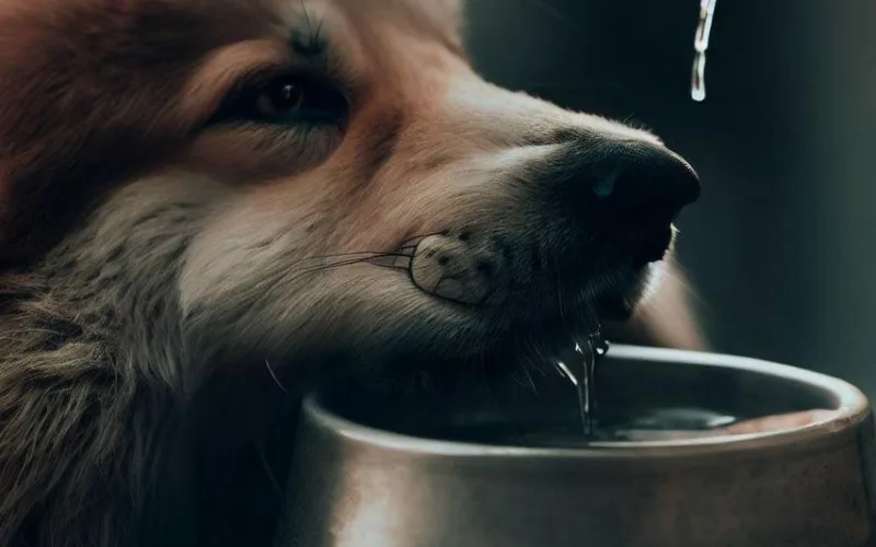 Pies nie chce pić wody - przyczyny i rozwiązania