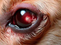 Zapalenie oka u psów: objawy